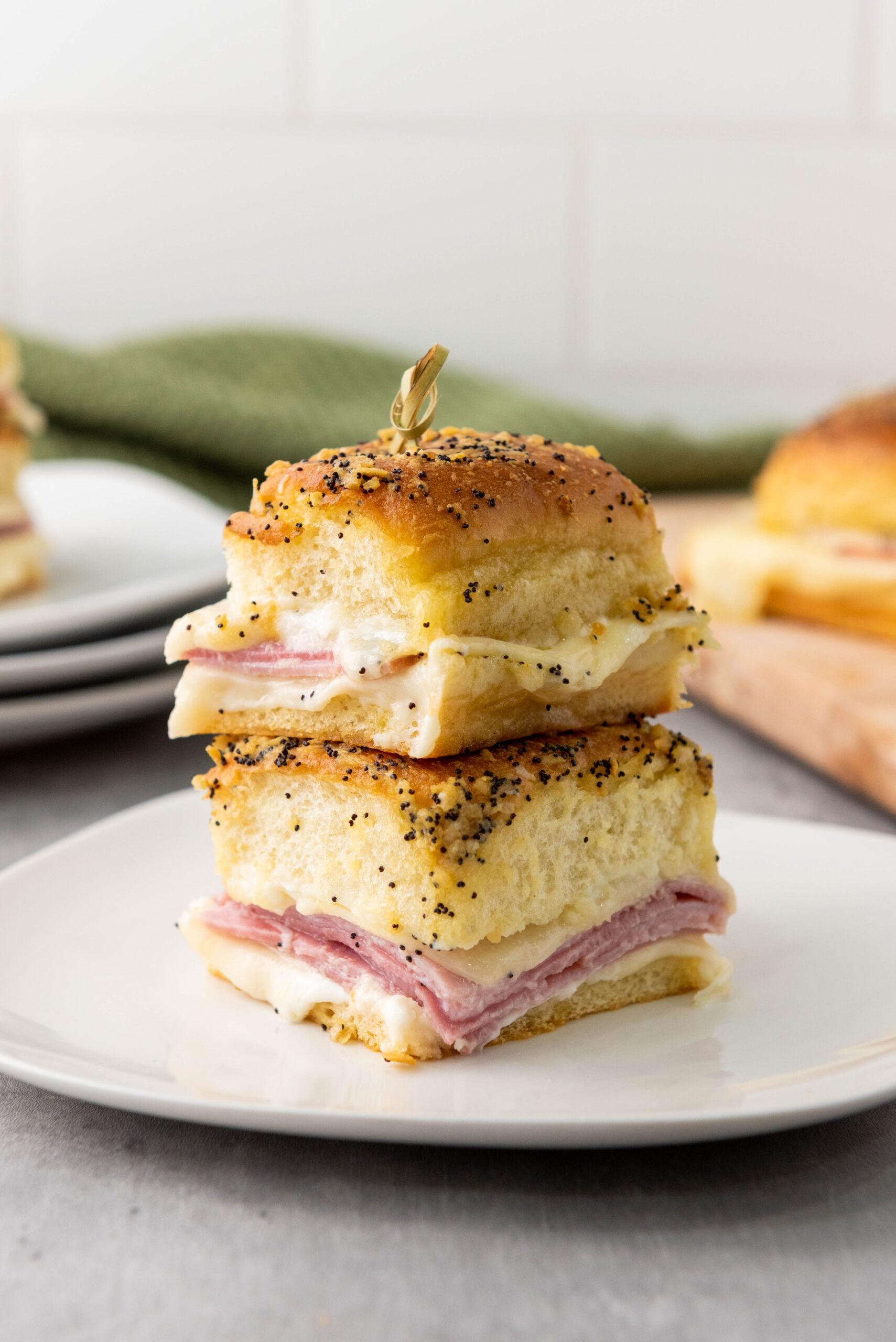 Easy Peasy Ham and Cheese Sliders