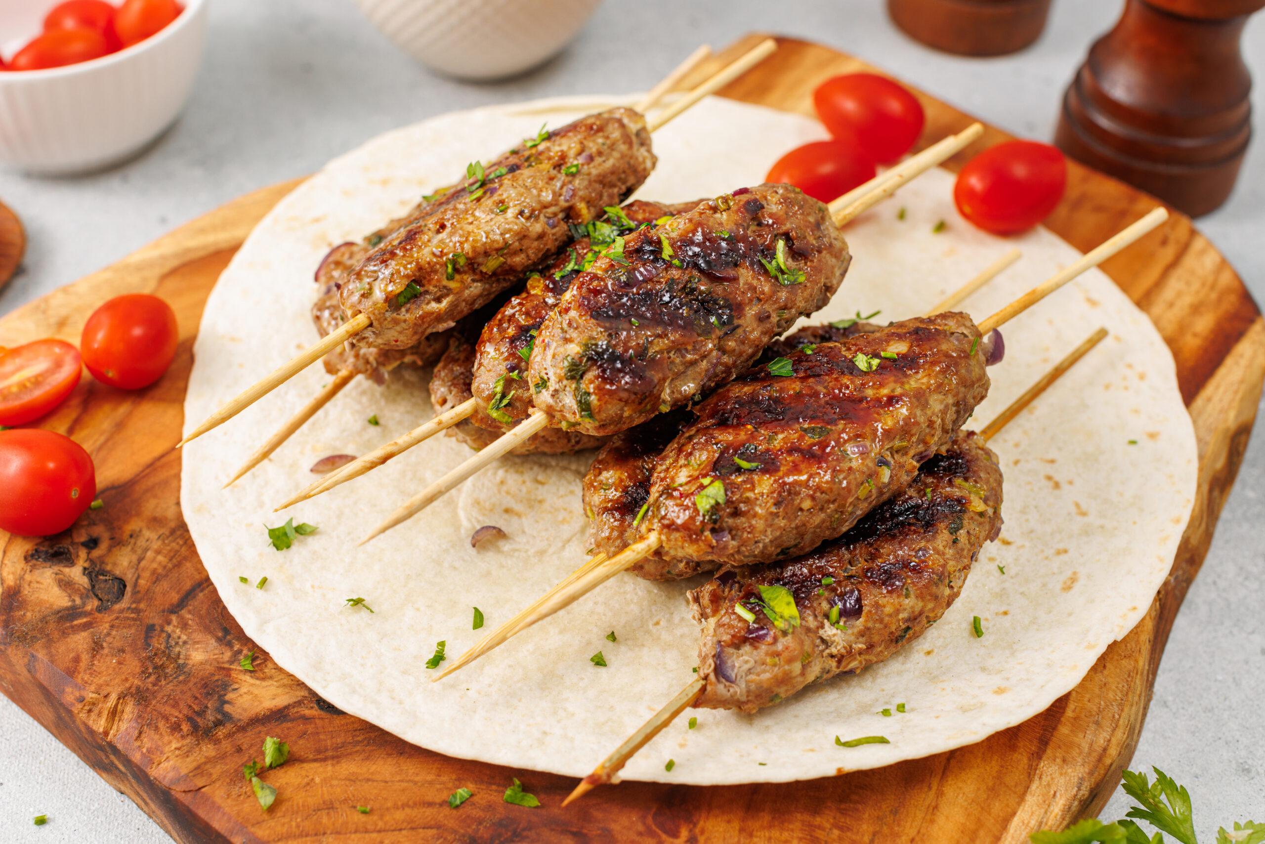 Kofta Kebabs with Tzatziki