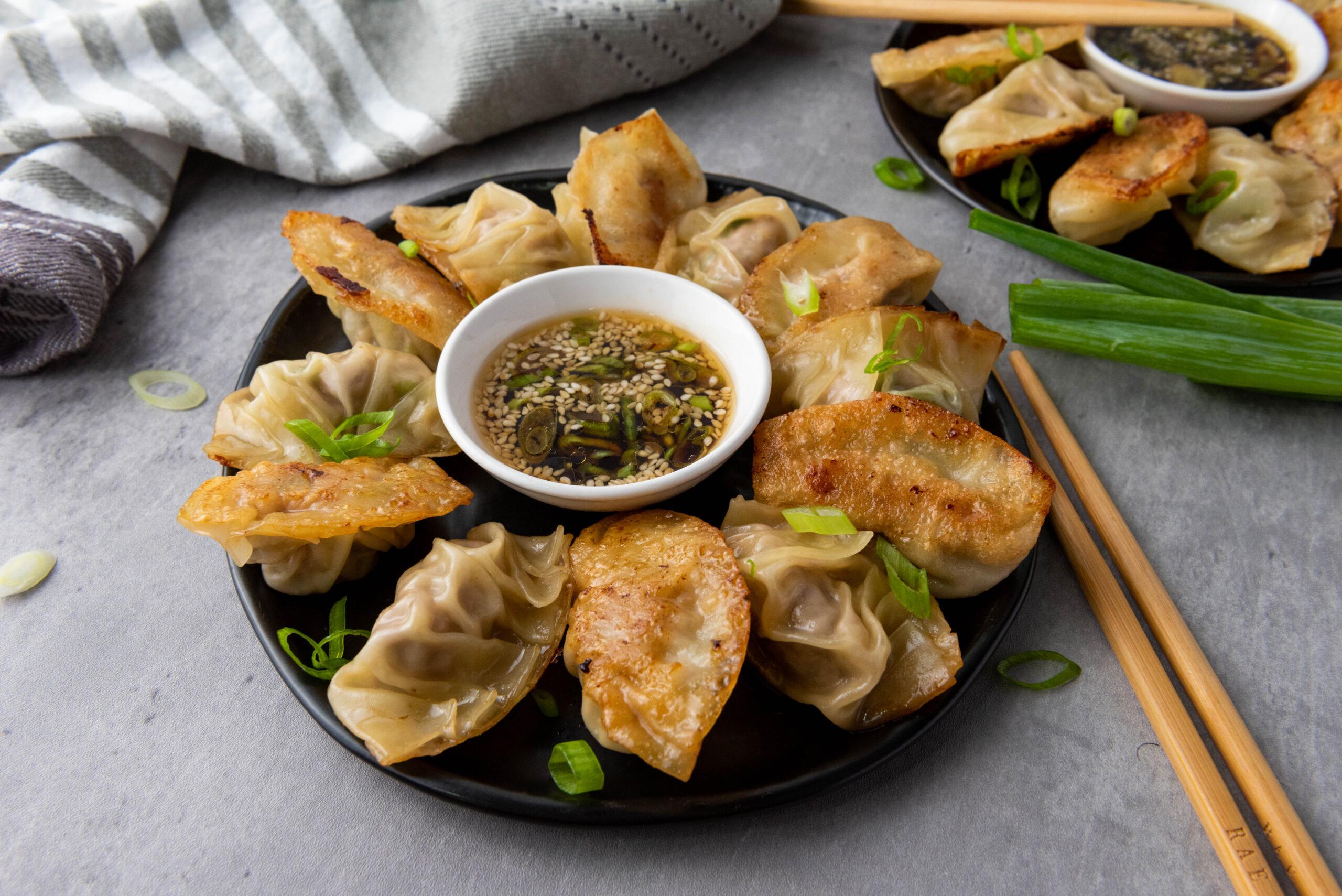 Pan-fried Pork Dumplings
