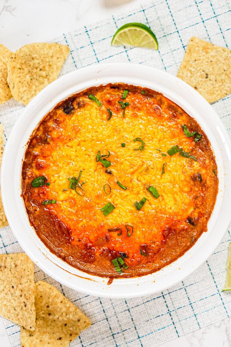 Cheesy Chicken Enchilada Party Dip