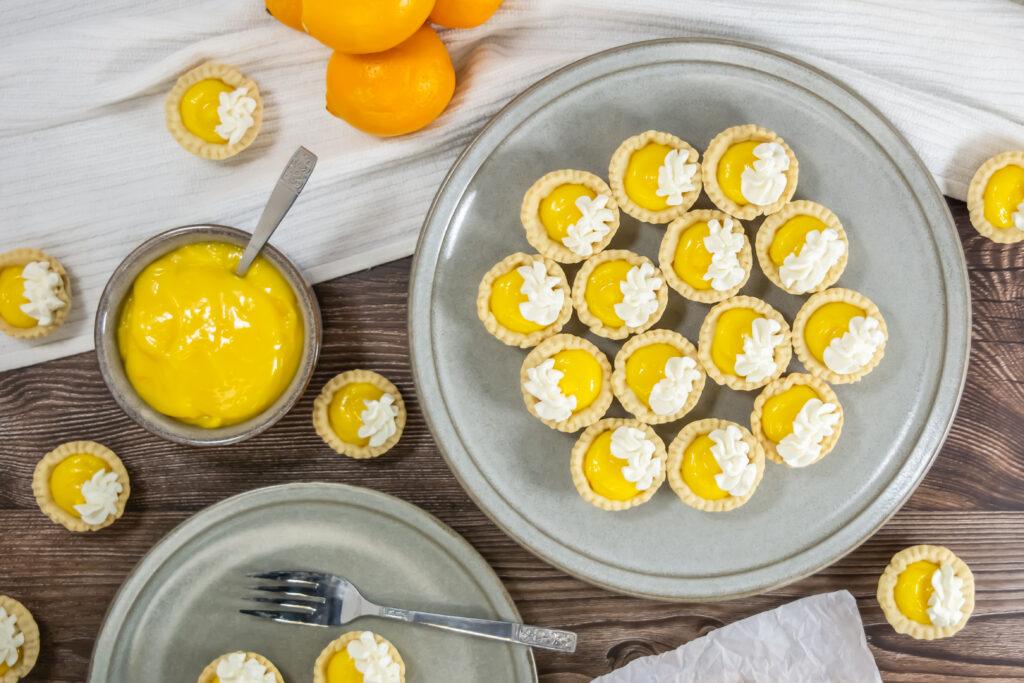Zesty Diva Mini Lemon Tarts