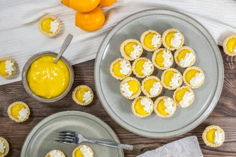 Zesty Diva Mini Lemon Tarts